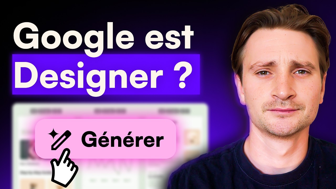 Cette IA g&eacute;n&egrave;re vos designs de sites et d'app  (google stitch)