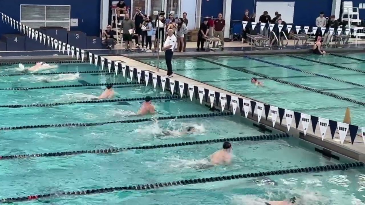 Zack Kusch (2026) - 100 Breast Finals - NJSIAA State Championships 2024