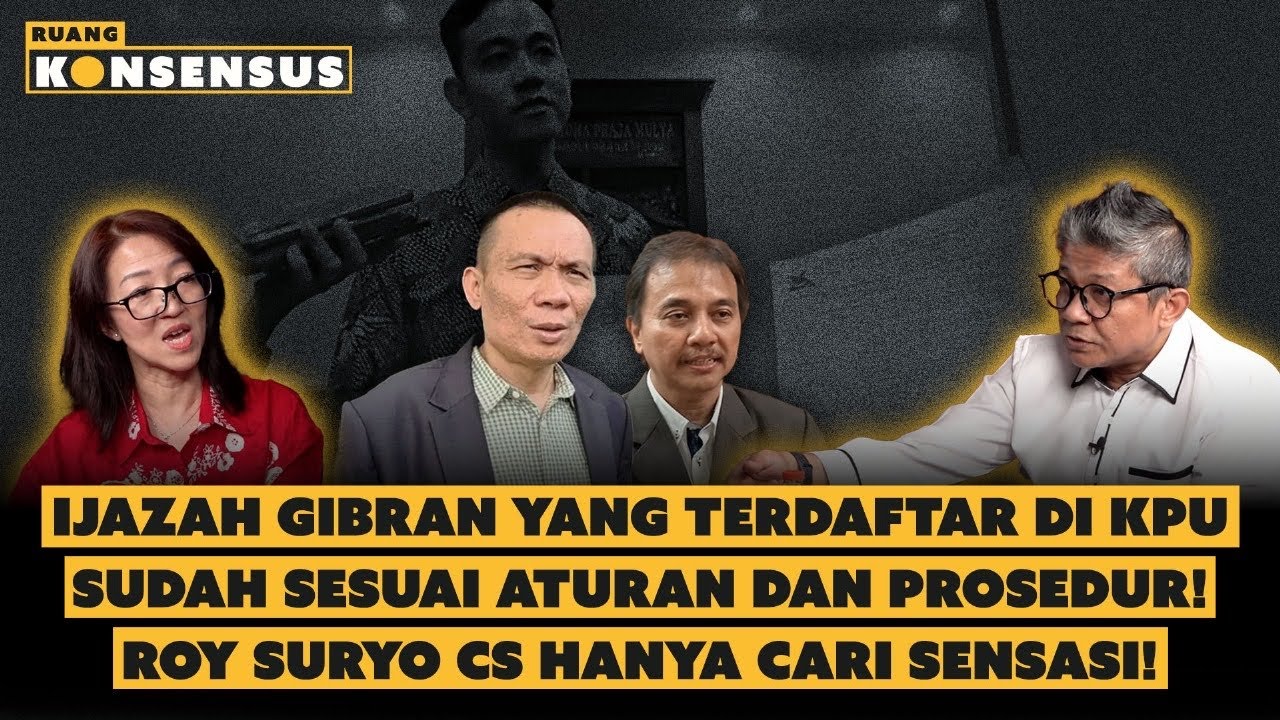 Ina Liem: Stop Politisasi Ijazah❗ Hindari Tampilan Roy Suryo Cs Dari Mata Anda❗ | Ruang Konsensus