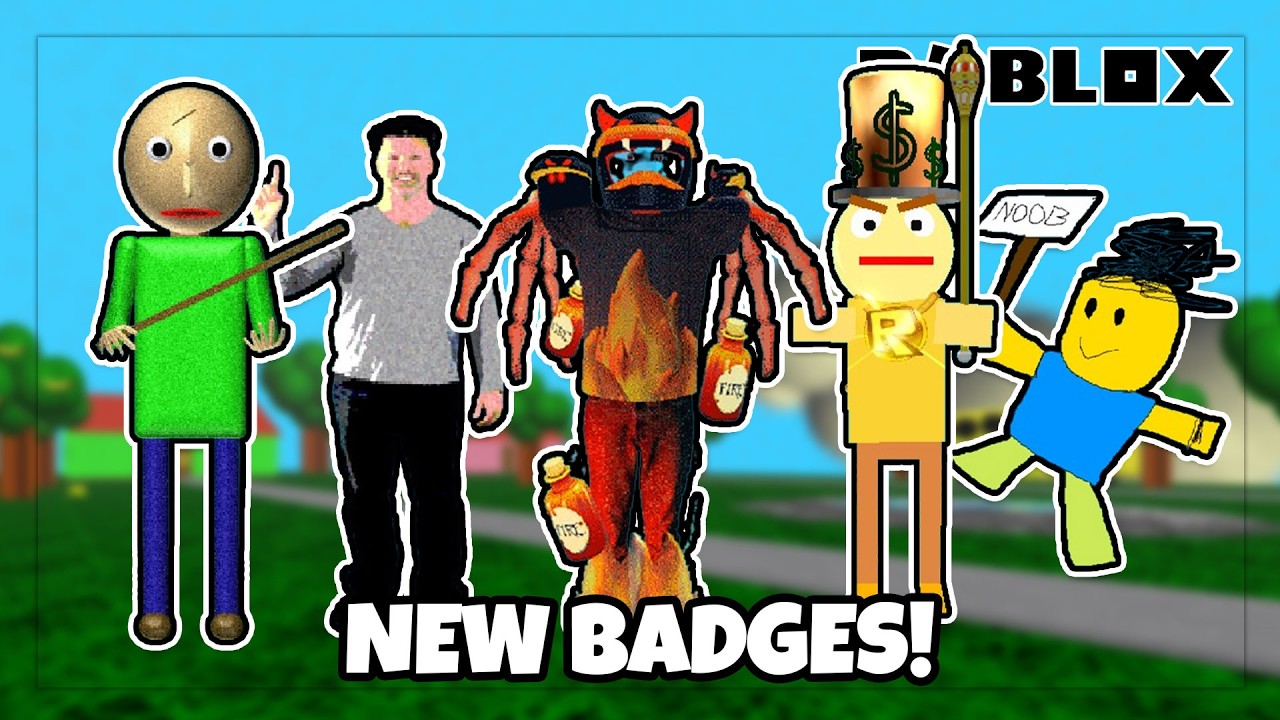 Как получить ВСЕ 4 НОВЫХ ЗНАЧКА в игре за Балди - Roblox