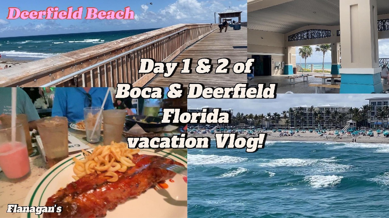 Boca & Deerfield Beach Florida Day 1 & 2 Vlog!