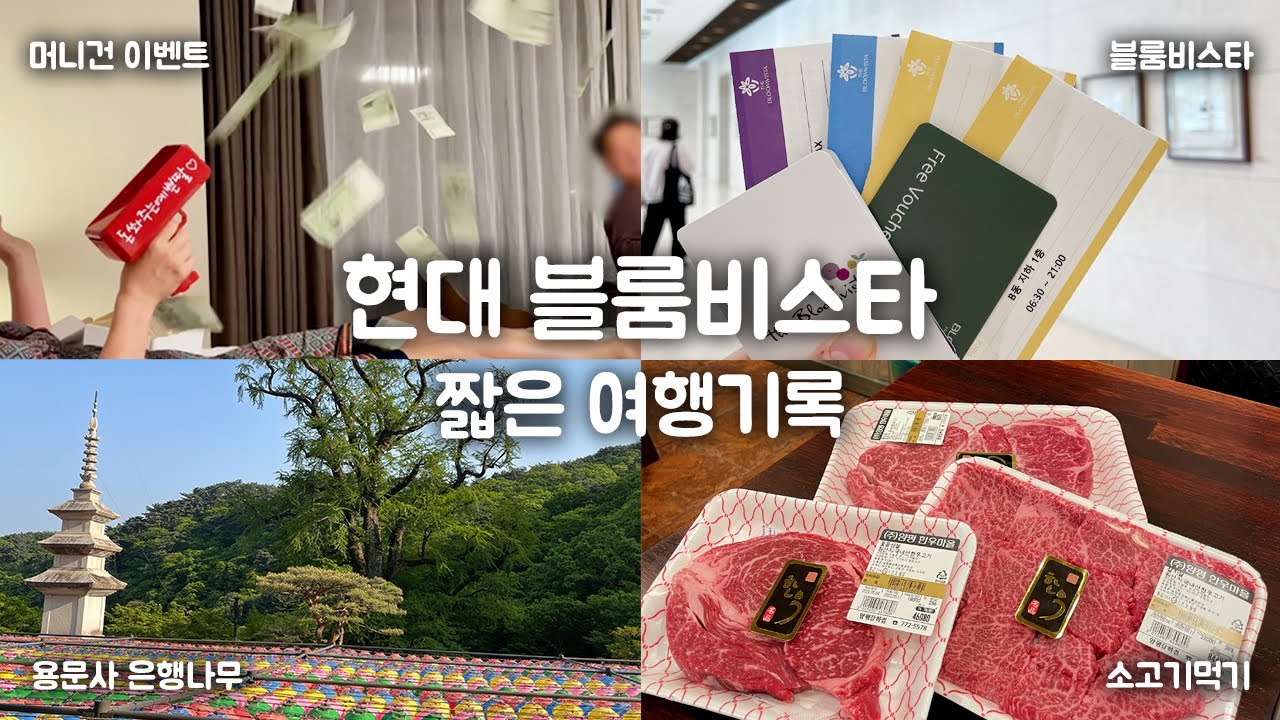 양평 현대 블룸비스타｜패밀리트윈룸 짧은 기록｜부모님 머니건 이벤트 성공적 💌
