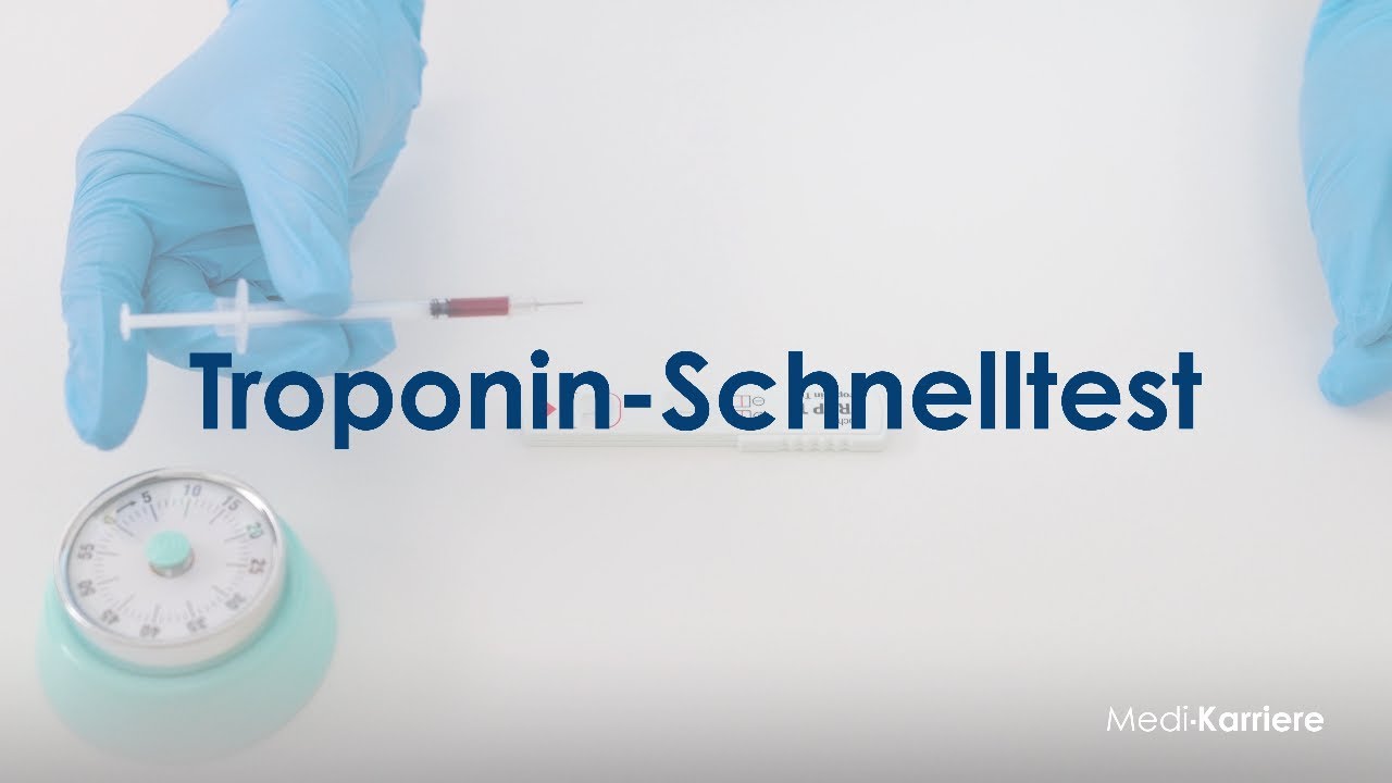 Troponin-Schnelltest - Durchführung