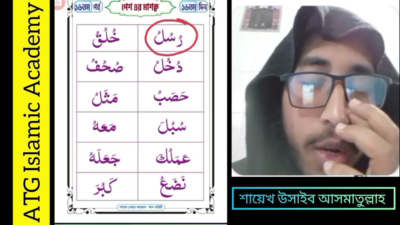 ATG বেসিক কায়দা শিক্ষা ( Part 10 ) হরকতের অধ্যায়।