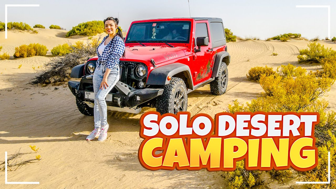Solo Trip Around the UAE | Episode 1: Camping In the Desert 🏜