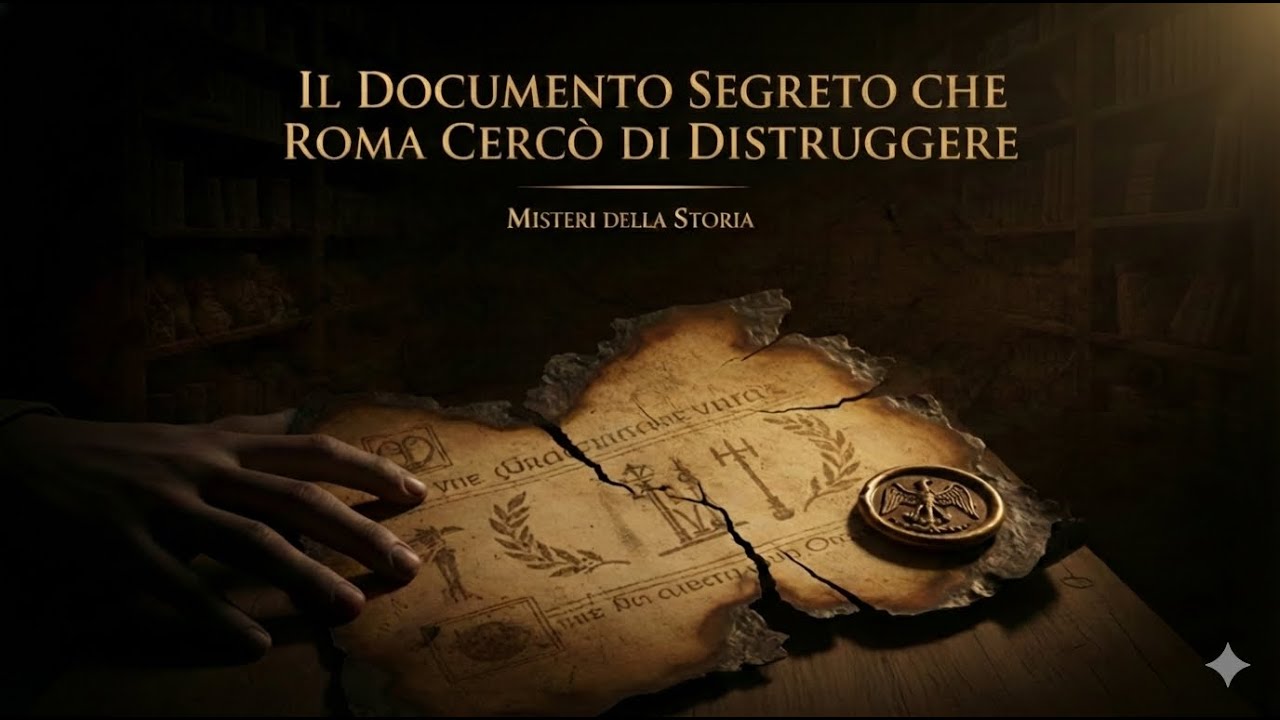 Il Documento Segreto che Roma Cercò di Distruggere | Misteri della Storia