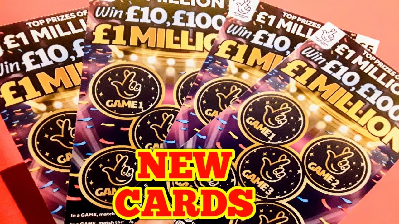 NEW SCRATCHCARDS..WIN,.£10..£100..or.£1 MILLION..and WINTER WONDERLAND..BONUS MULTIPLER..WINNING 7s