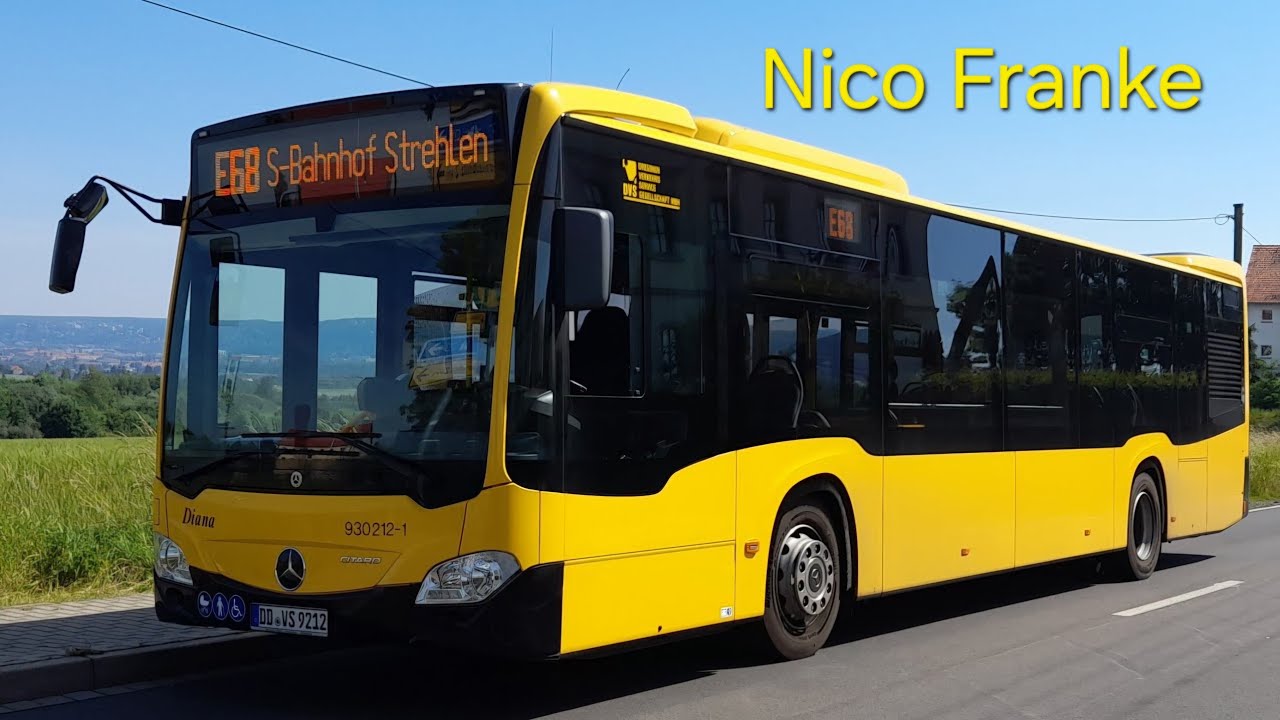 Mitfahrt im Mercedes-Benz Citaro 2 Hybrid der DVS mbH #51