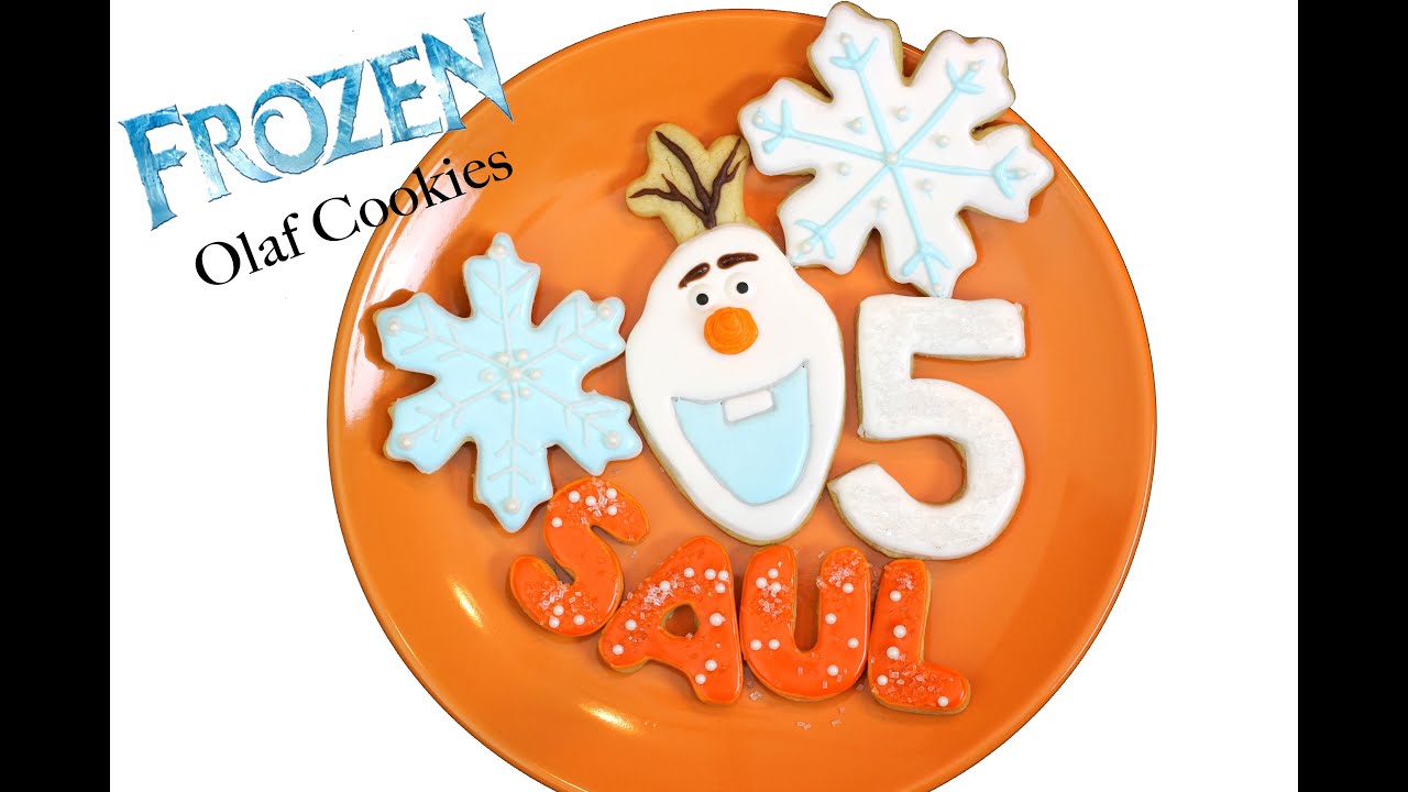 How to make Olaf Cookies