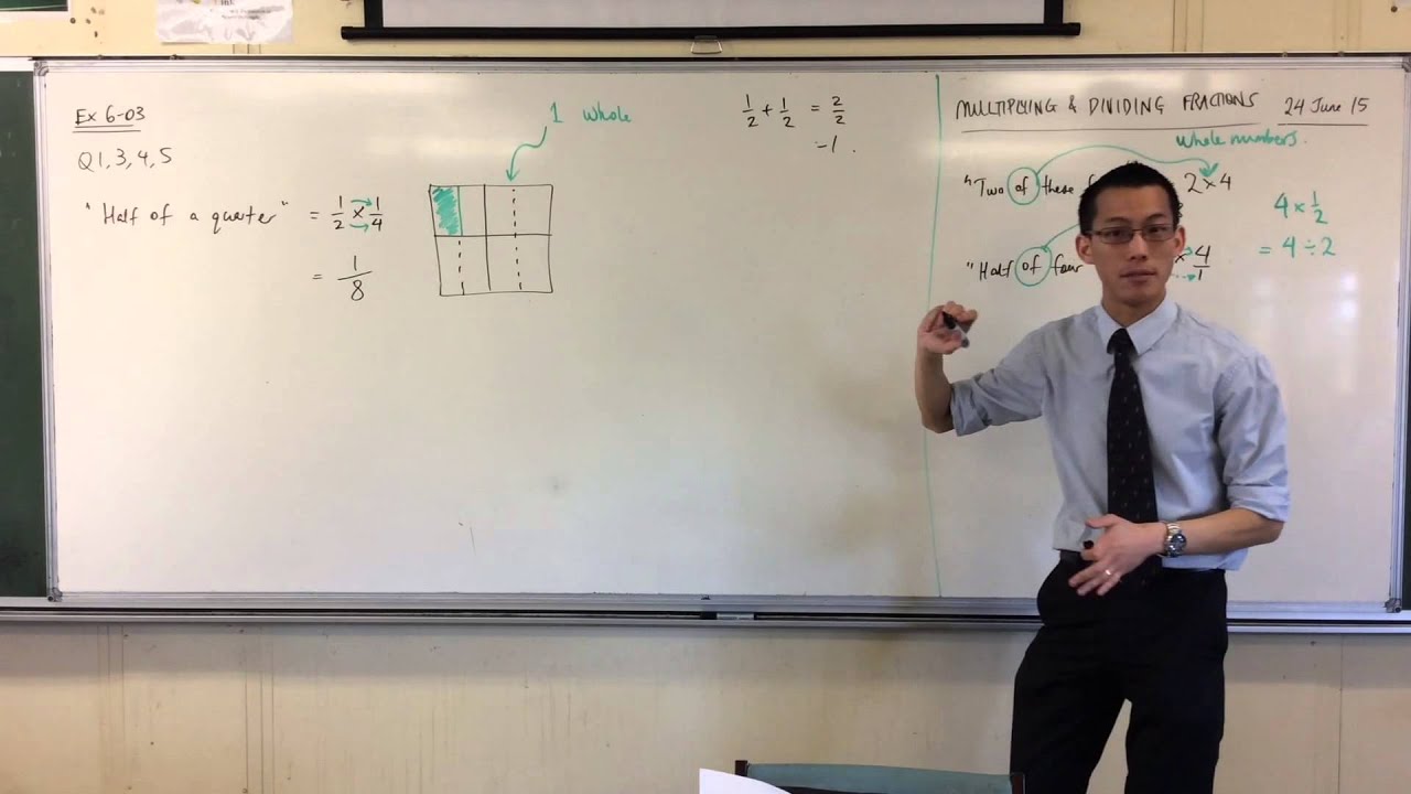 Multiplying Fractions (2 of 4: Fractions of Fractions)