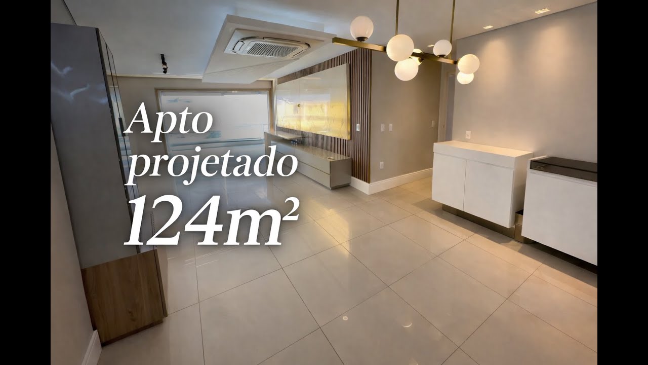 APARTAMENTO TODO PROJETADO / NASCENTE COM 124M² / 3 SUÍTES / DCE / 2 VAGAS