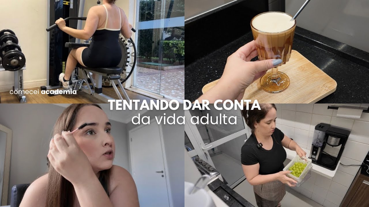 ROTINA REAL acordando 5AM e tentando manter hábitos saudáveis
