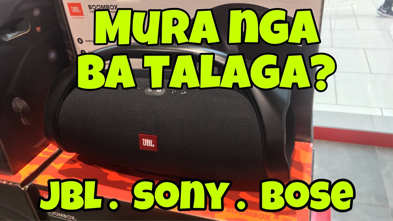 MAGKANU ANG PRESYO NG JBL, BOSE, AT SONY SA SAUDI | VIRGIN MEGASTORE | #DewCTV