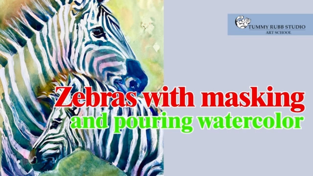 Do I need masking for watercolor painting? I also try watercolor pouring!