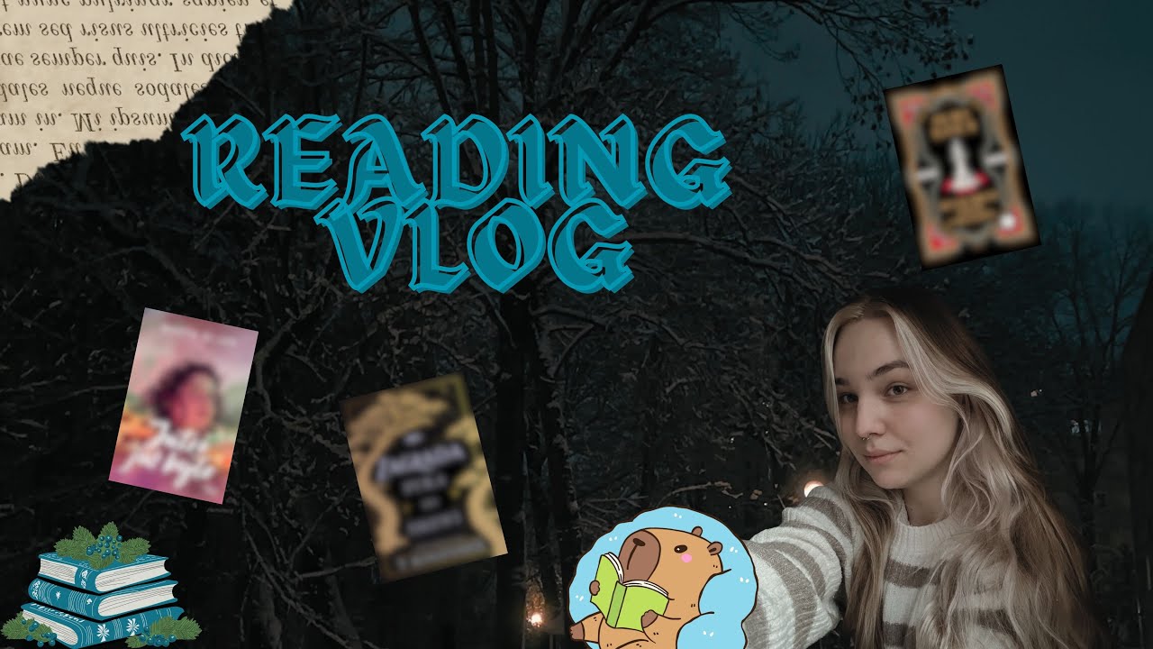 reading vlog - zima i fajne książki || cztapeczka&books