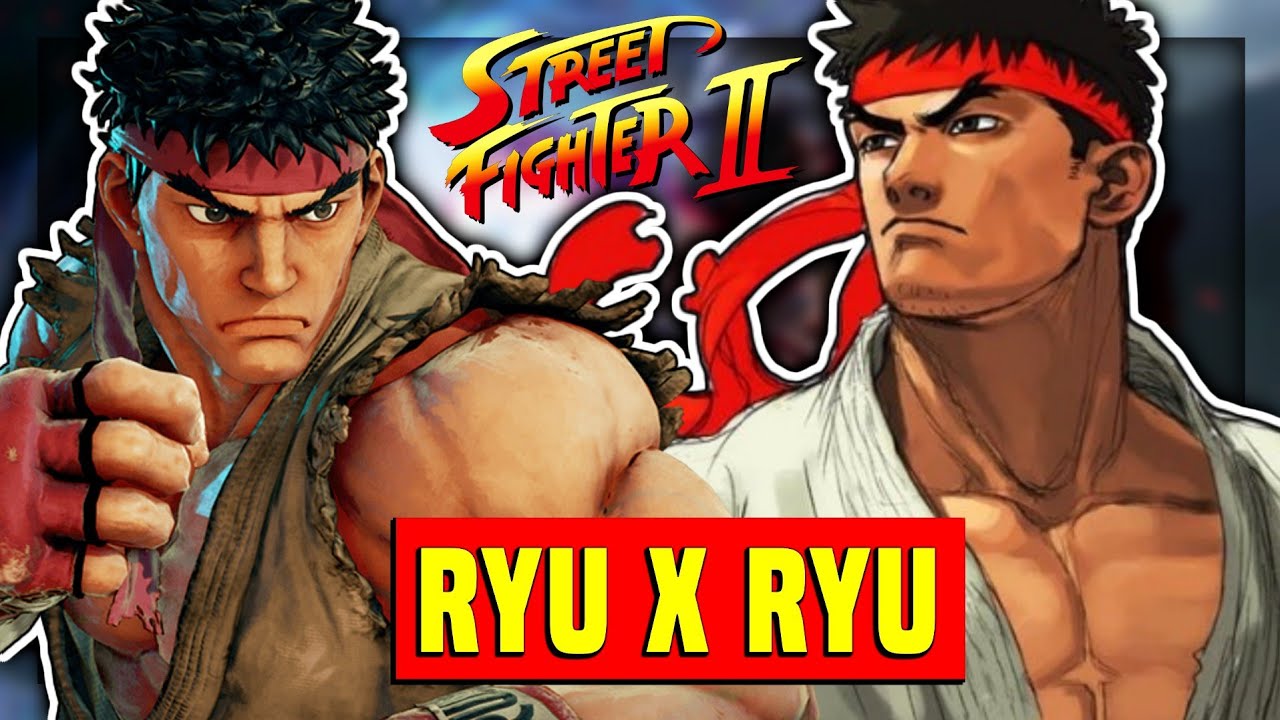 Duelo de Ryus no Street Fighter II Online