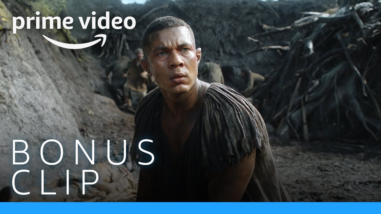 Arondir's Epic Fight Against Orcs | The Rings of Power | Prime Video
