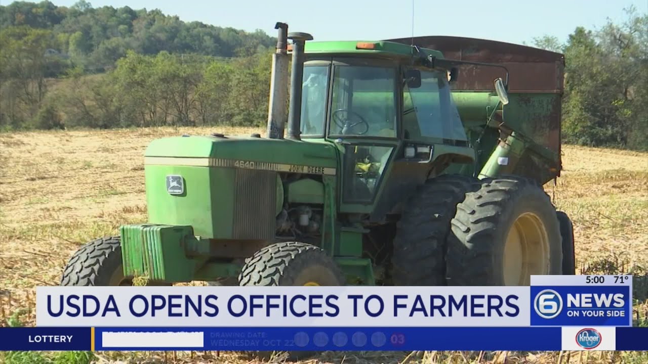 ‘It’s going to be a savior for us’ US Dept. of Agriculture reopening Tennessee field offices