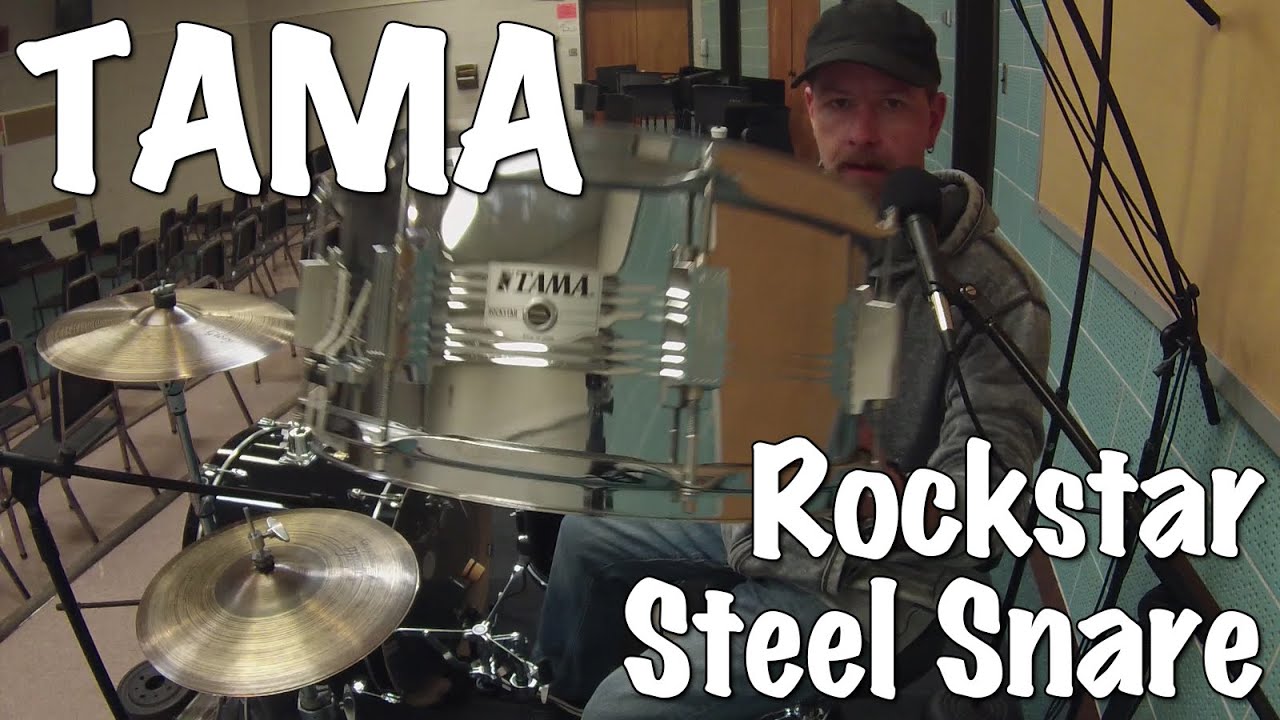 Snare Drum Sound Check - Tama Rockstar Steel