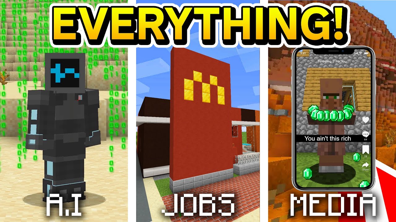 If Minecraft Had Everything (All Shorts Together)
