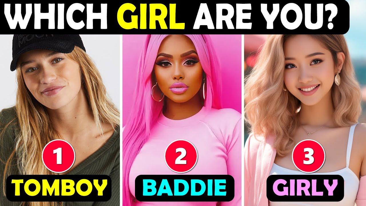 Какая ты девчонка? Девчонка, пацанка или хулиганка? 👧🤔 | Забавный тест на личность