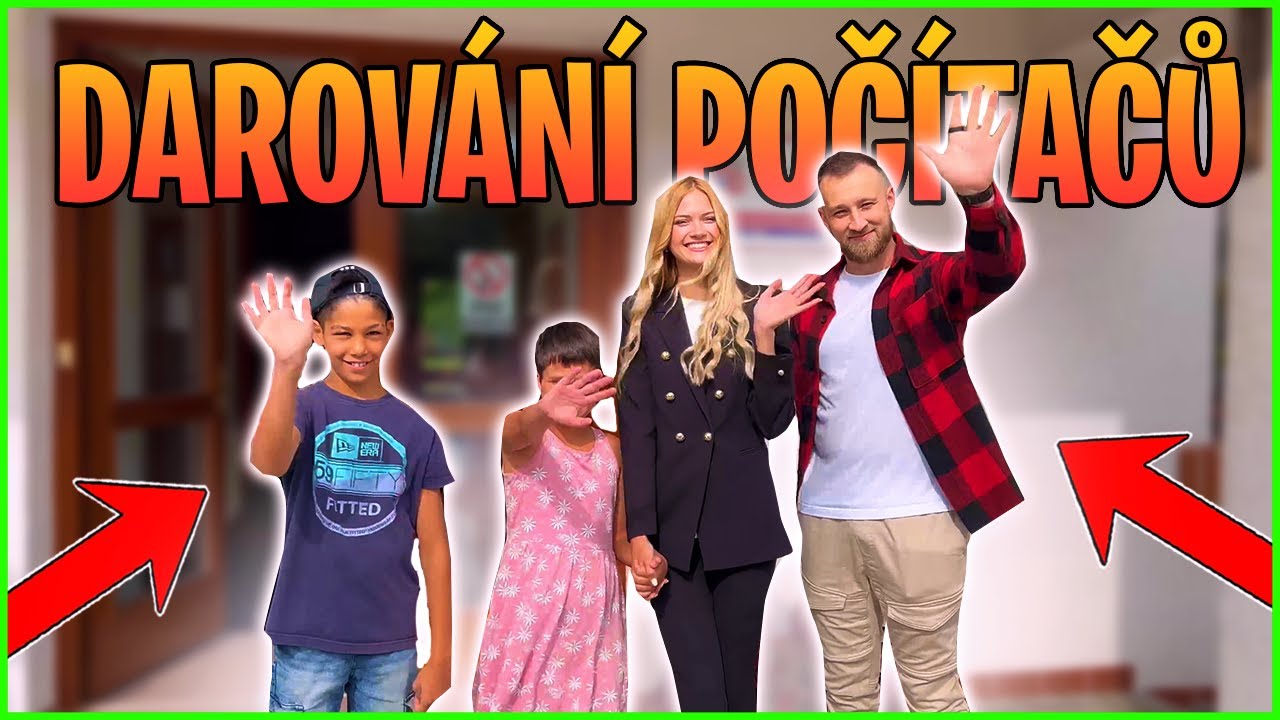 DAROVALI JSME POČÍTAČE DO DĚTSKÉHO DOMOVA V KRNSKU