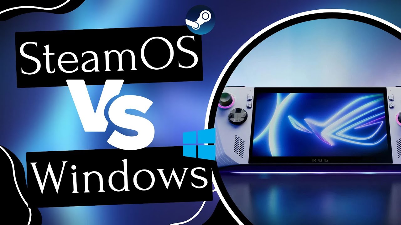Asus Rog Ally: Windows VS SteamOS | Was ist das bessere Betriebssystem? | Deutsch