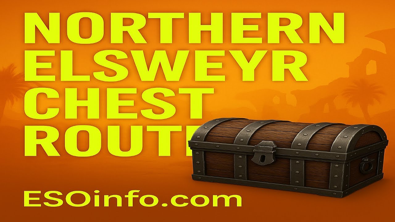 Farming Treasure Chests in Northern Elsweyr for the Crafty Alfiq Set in ESO