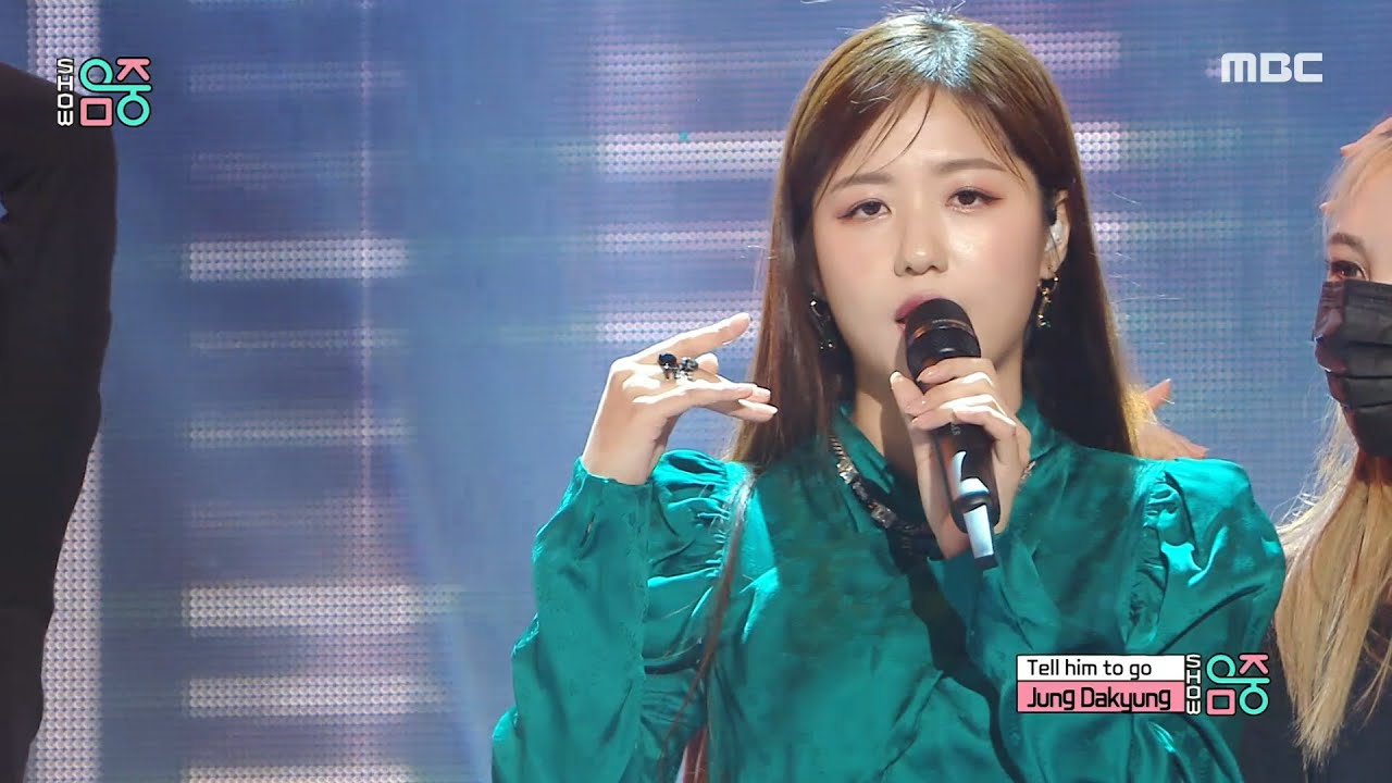 [쇼! 음악중심] 정다경 - 가라 그래 (Jung Da kyung - Tell him to go), MBC 220115 방송