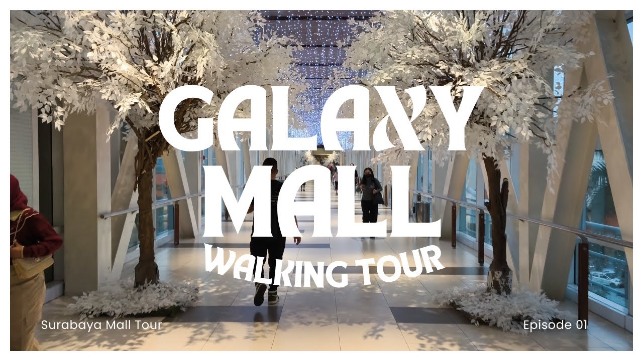 Galaxy Mall Surabaya Walking Tour || 4K, No Commentary