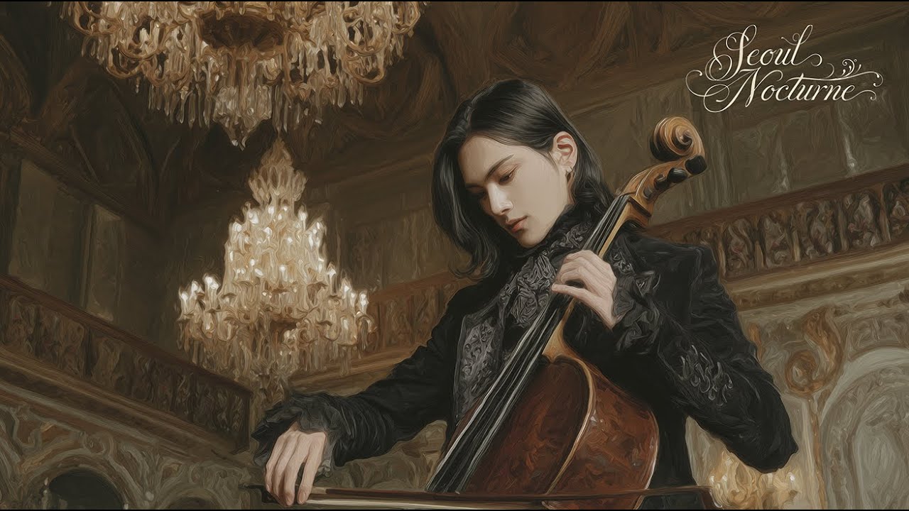 Cello Holds The Evening🌙 Dark Romantic Cello & Piano | Cinematic Night Music for Focus & Reflection