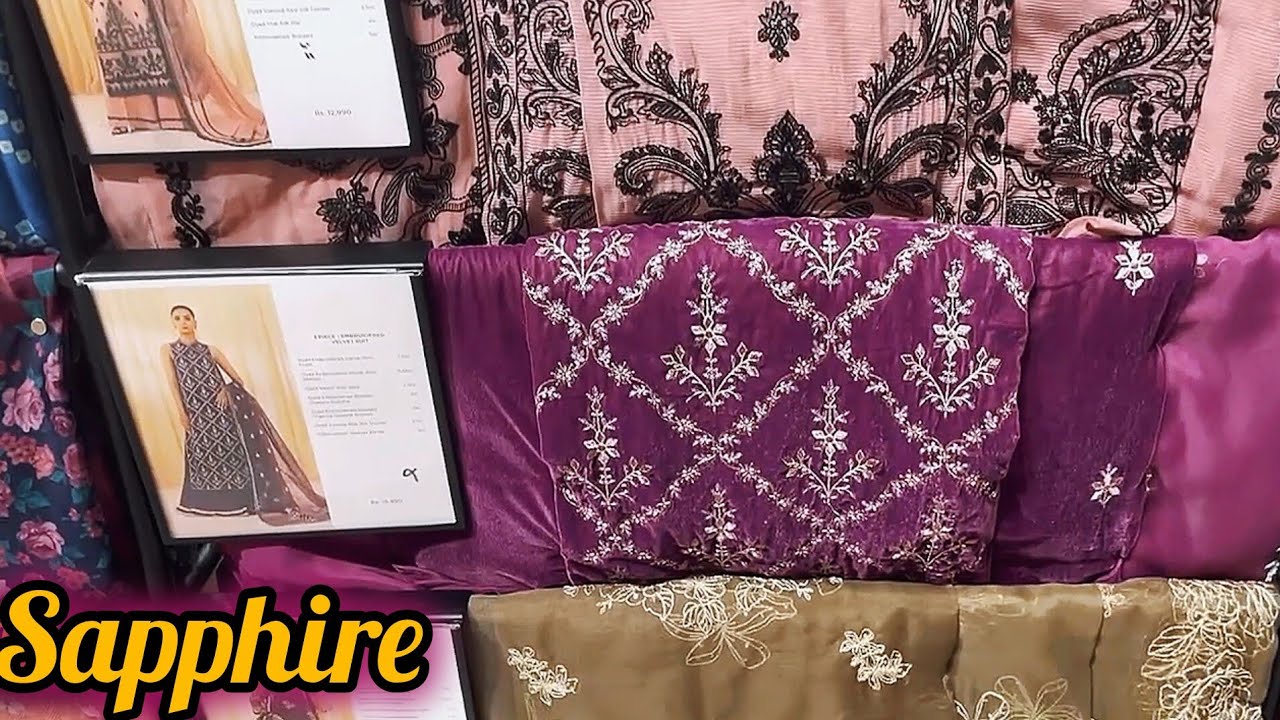 Sapphire New Winter Collection | Sapphire Velvet Collection 2024