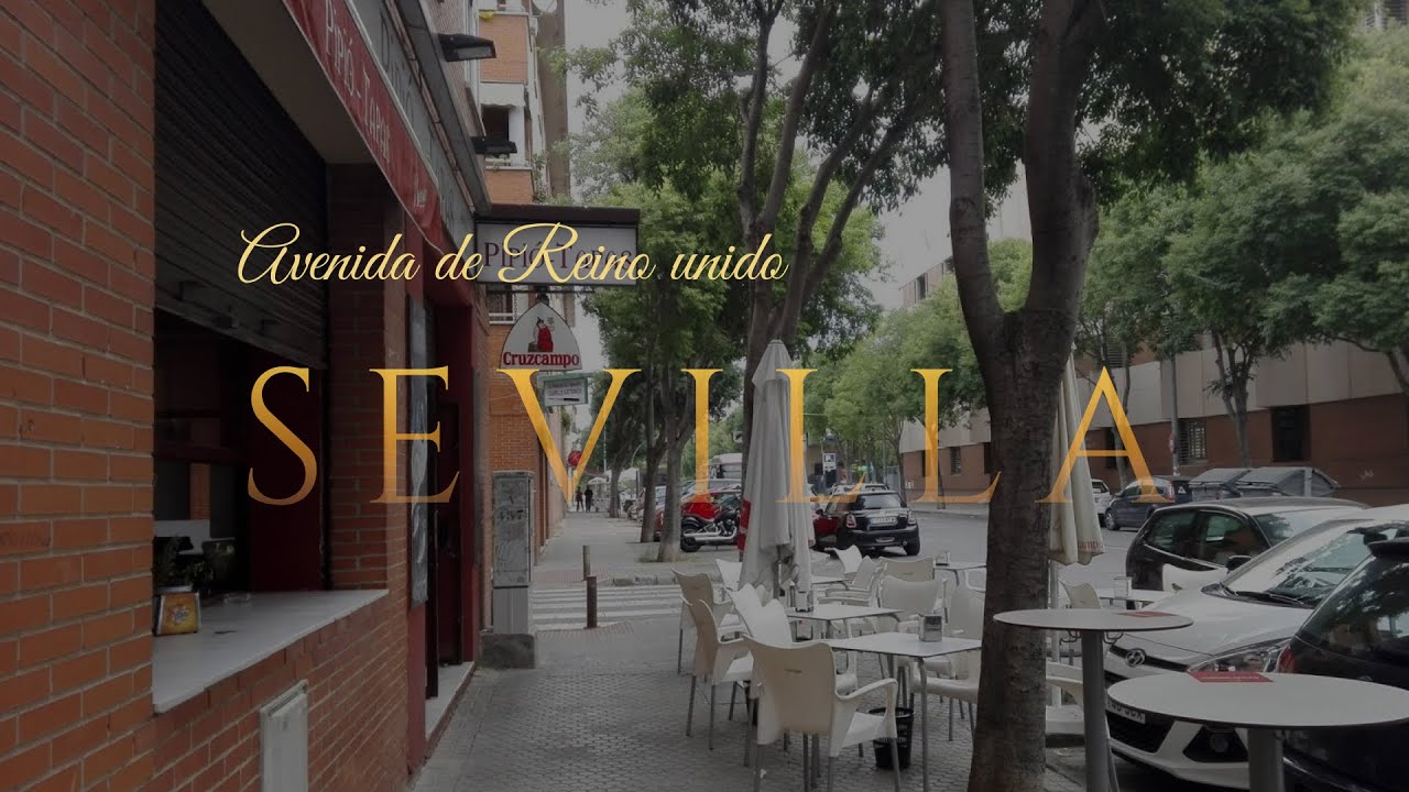 Sevilla paseo. Bermejales. Avenida de Reino Unido