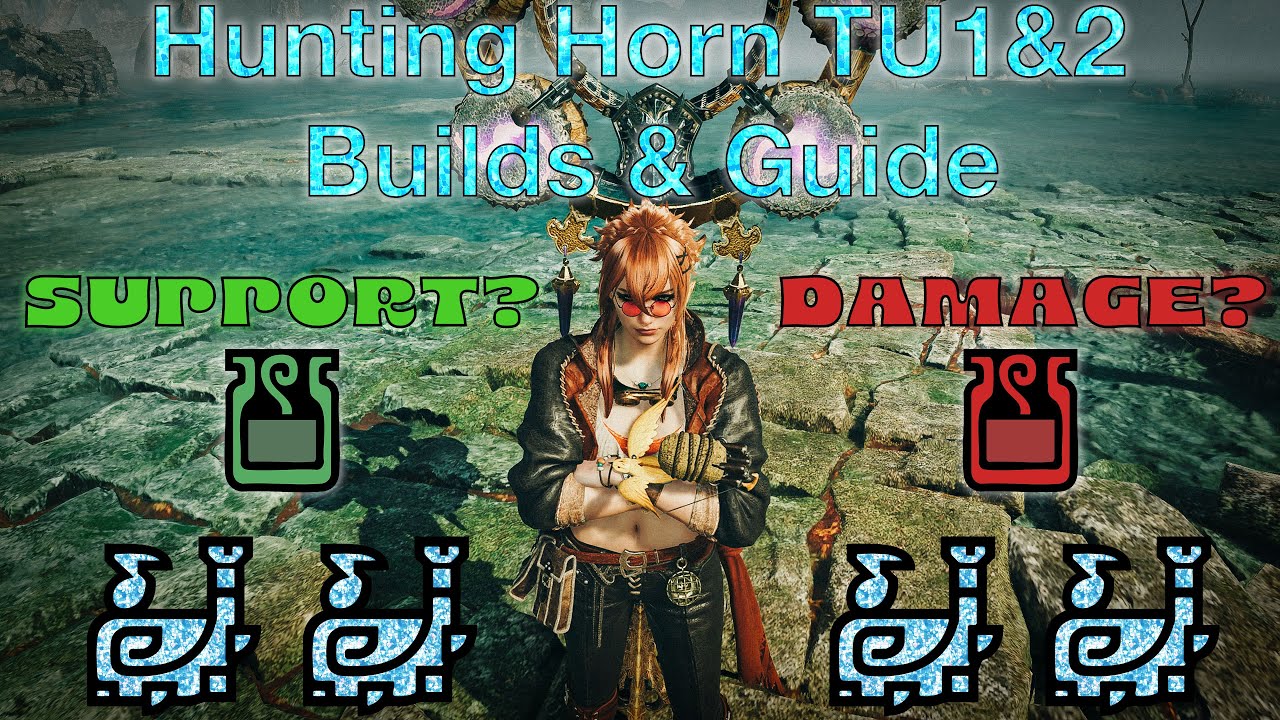 Monster Hunter Wilds: My First Hunting Horn Build Title Update 1 & 2