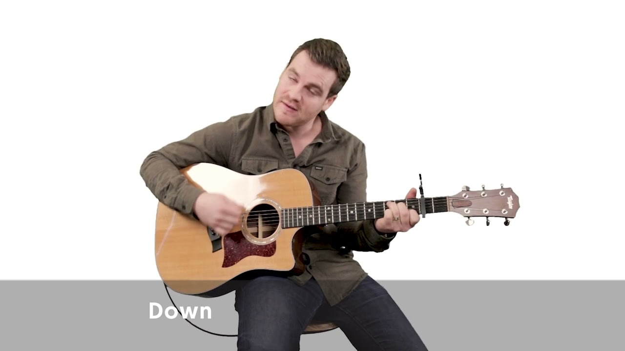 At The Cross (Love Ran Red) - Acoustic Guitar Tutorial // Strum Patterns