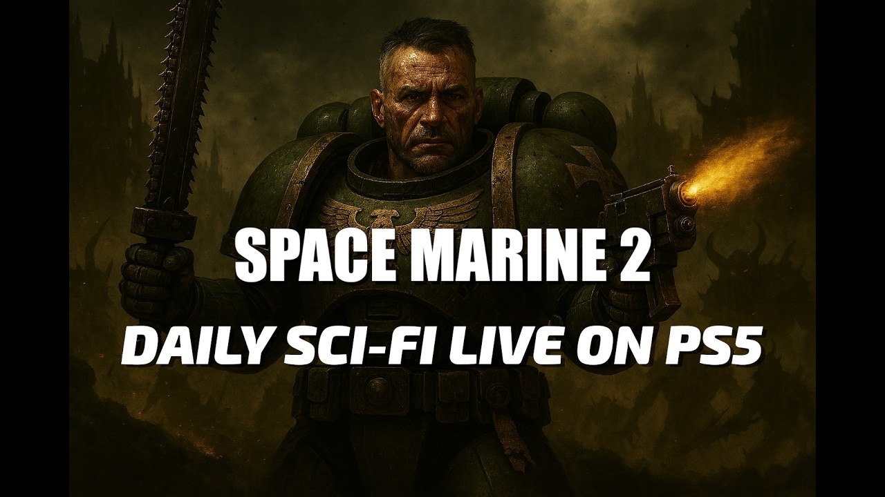 SPACE MARINE 2 | Daily Sci‑Fi Live on PS5 | Episode 22