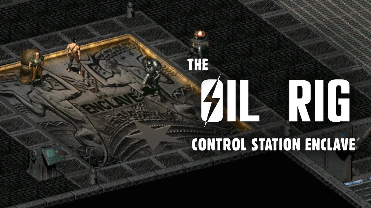 The Oil Rig: Control Station Enclave - The Story of Fallout 2 Part 35