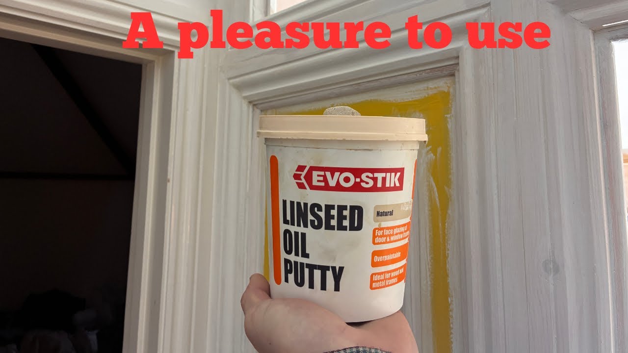 Filling Gaps with Linseed Oil Putty