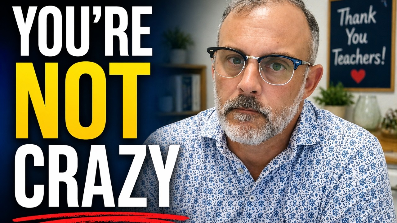 Teacher Appreciation Week? Here's What's Actually Broken