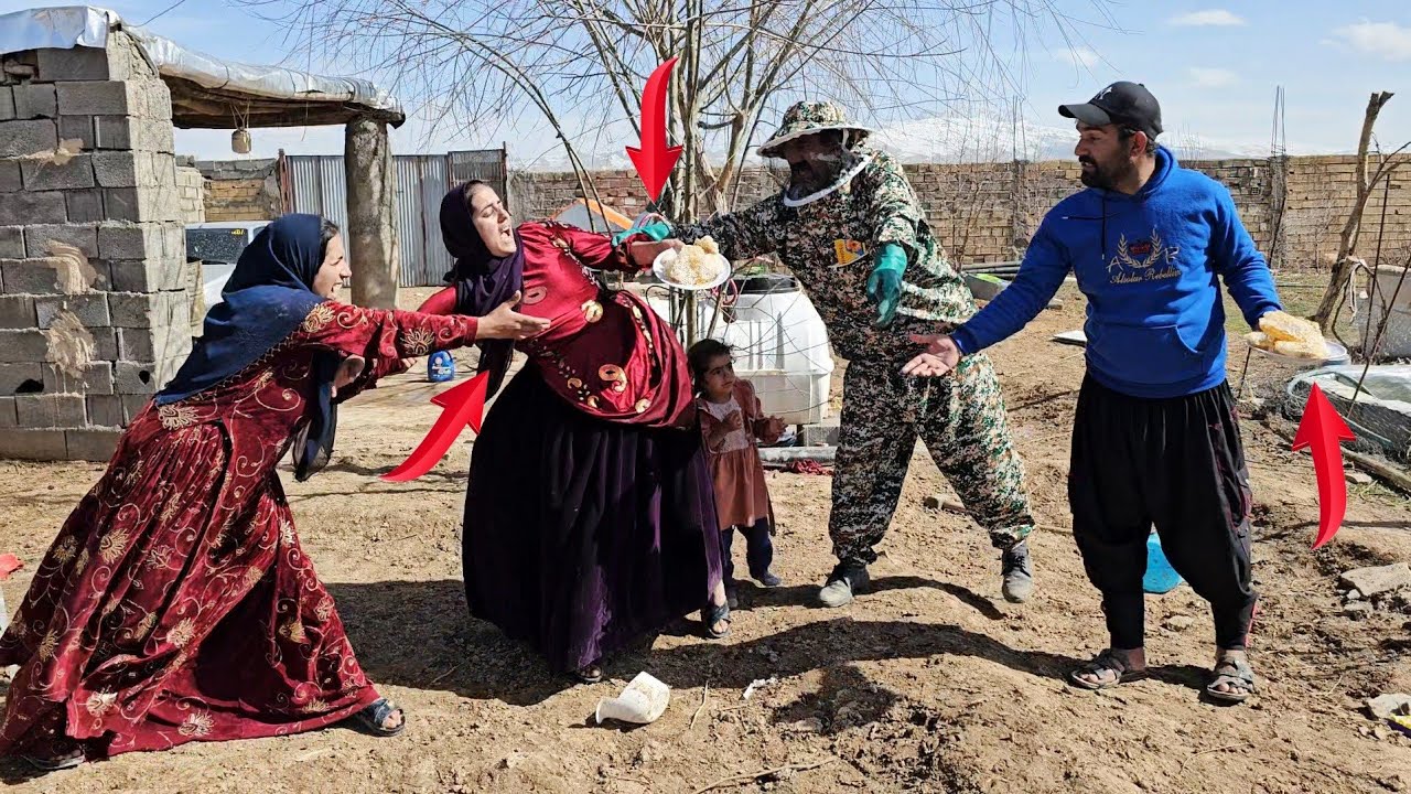 The second wife's endless attempts to get honey from the first wife