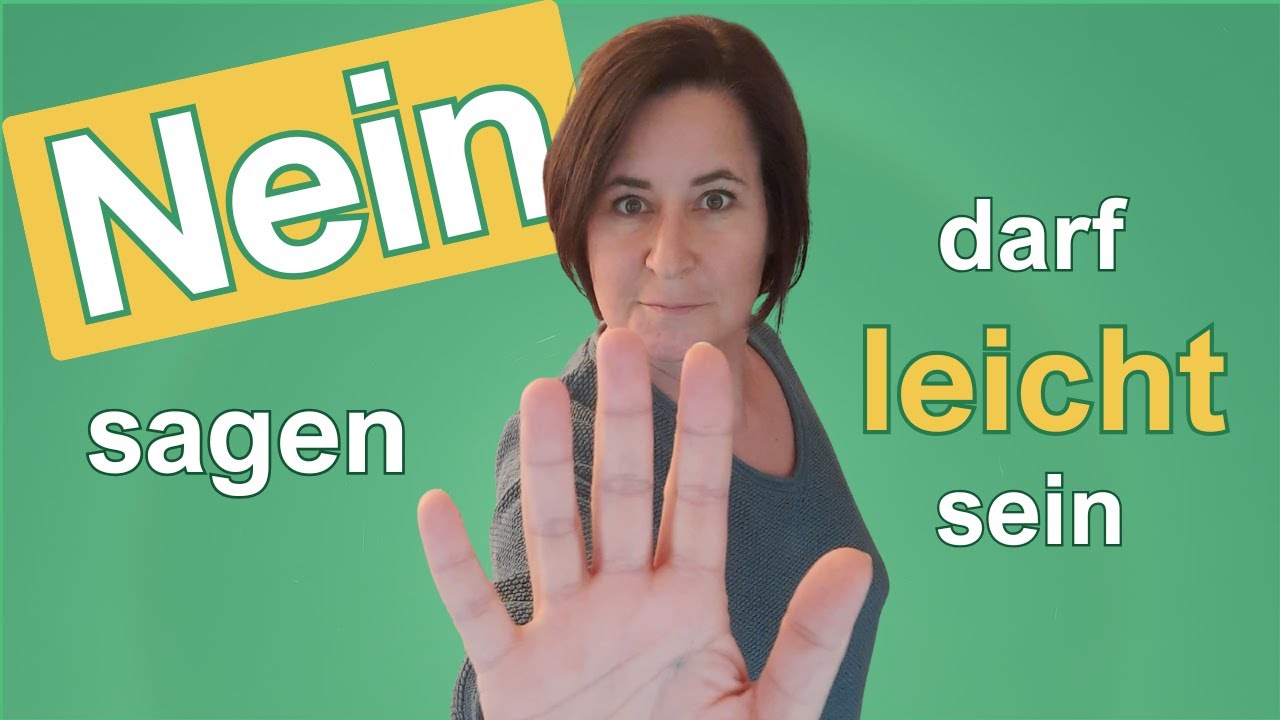 NEIN sagen darf leicht sein