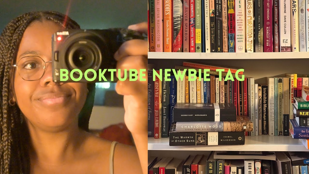 Booktube Newbie Tag (& a bookshelf tour)