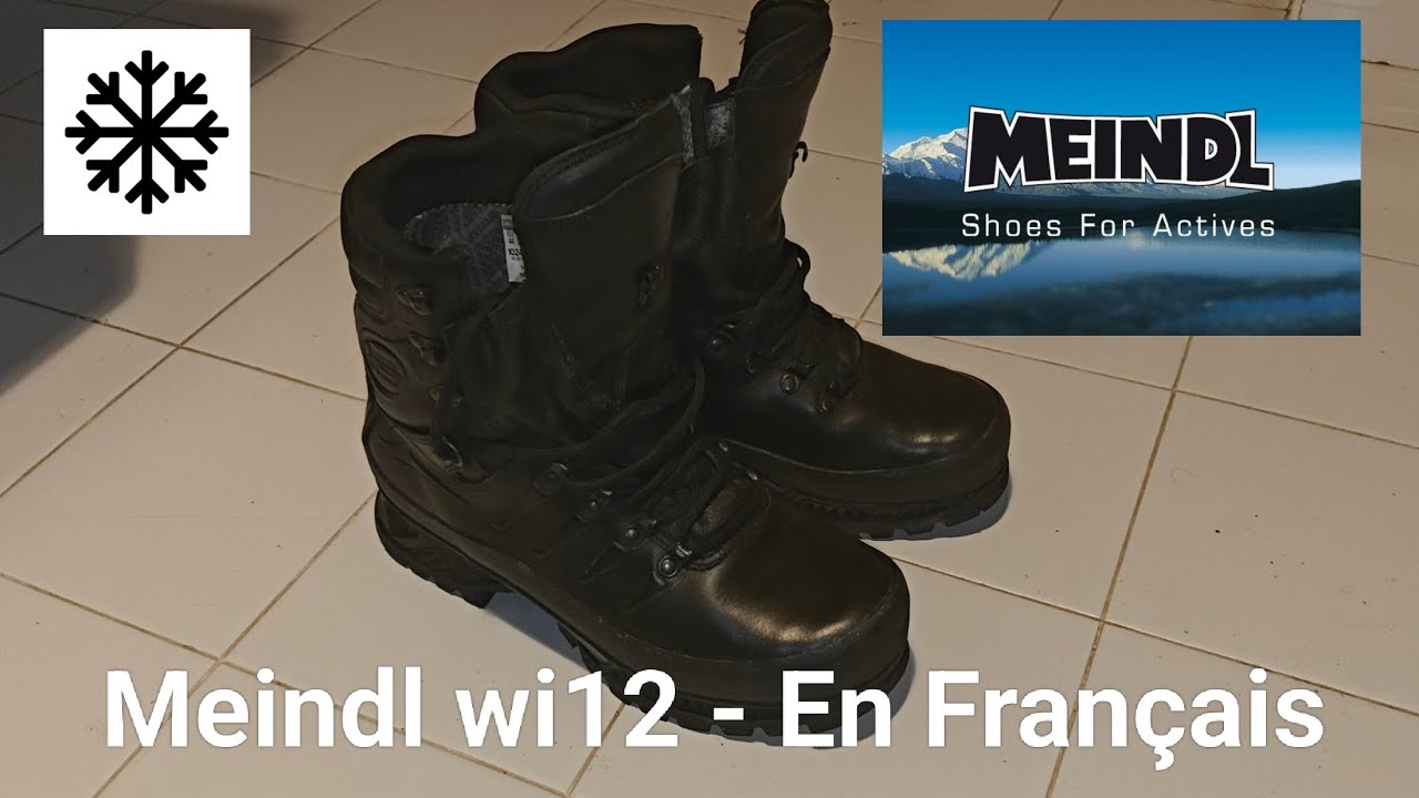 Meindl wi12 - revue en français 