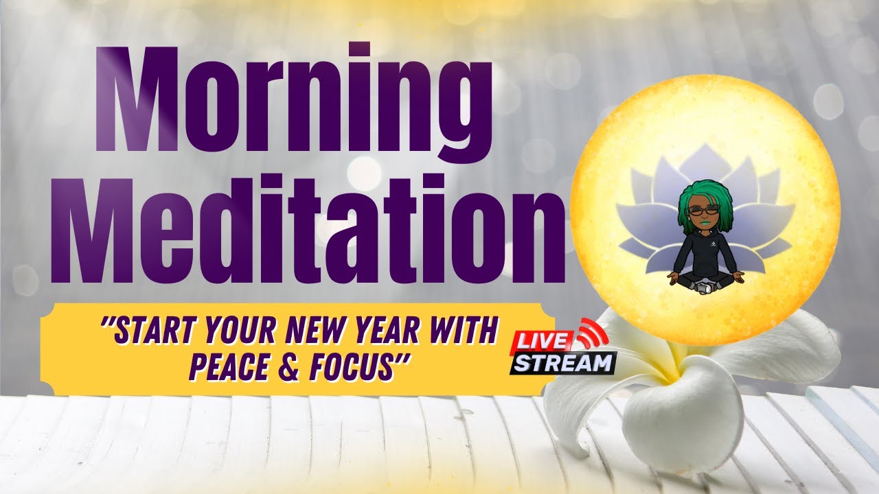Morning Meditation Live | Start Your Day with Peace & Focus