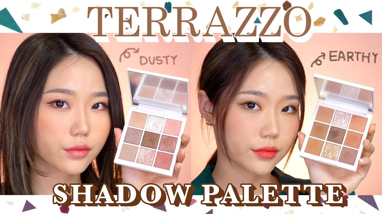 [CC] Нейтральные и модные Палетки теней🔗 HOLIKA HOLIKA TERRAZZO SHADOW PALETTE