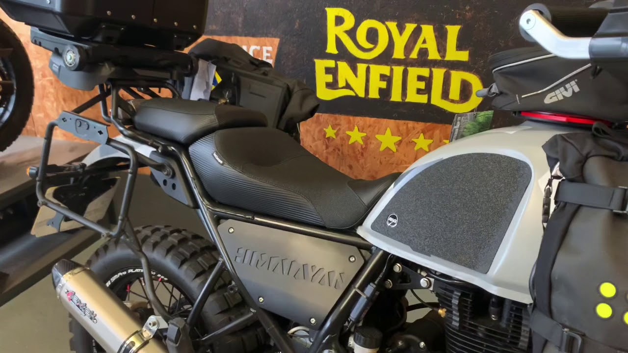 Royal Enfield Himalayan Touring Seat Options Cool Covers Seat Concepts By Cooperb Motorcycles