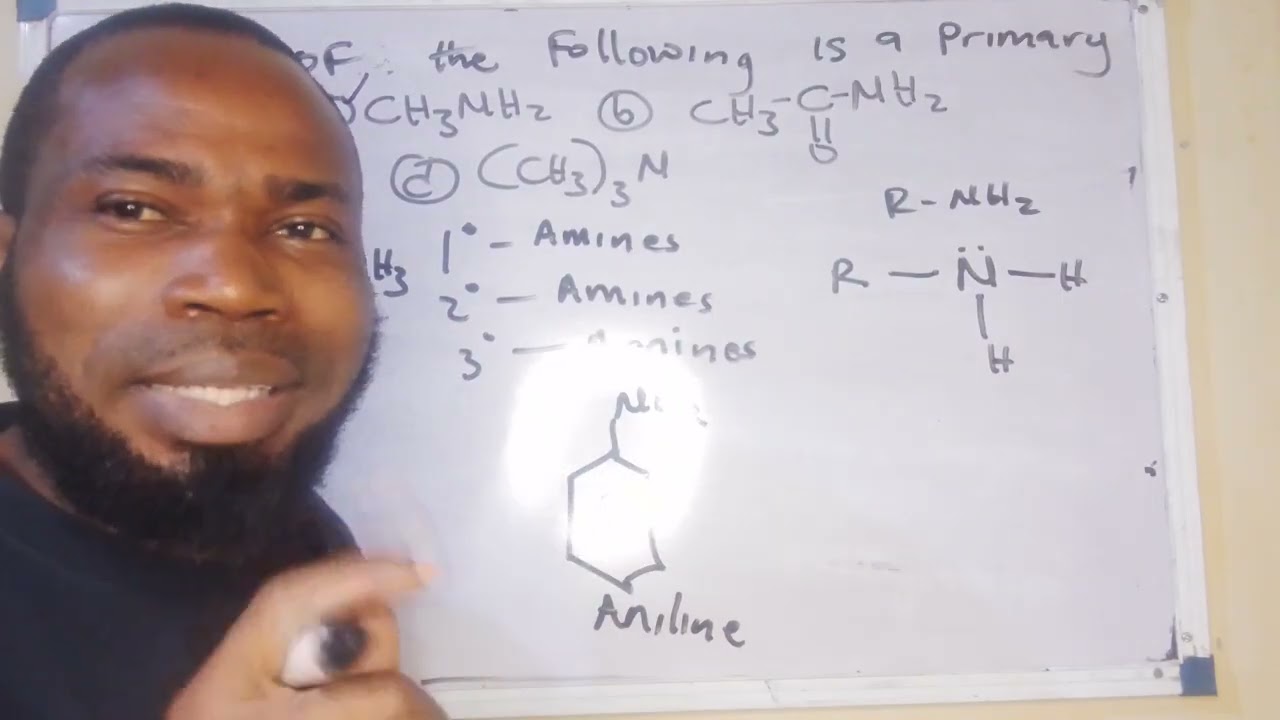 Questions on Identification of amines and basicity of amines.....
