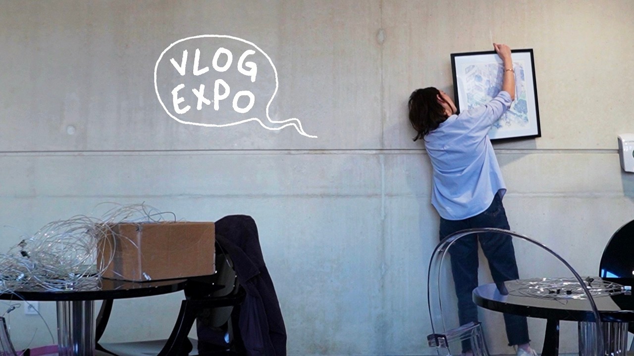 STUDIO VLOG 03 1 mois pour créer mon expo | ILLUSTRATION