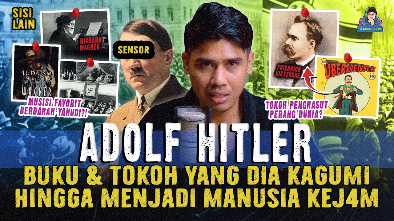 ADOLF HITLER MEMBACA BUKU DAN MENGIDOLAKAN SEORANG FILSUF HINGGA MENJADI PEMIMPIN KEJ4M