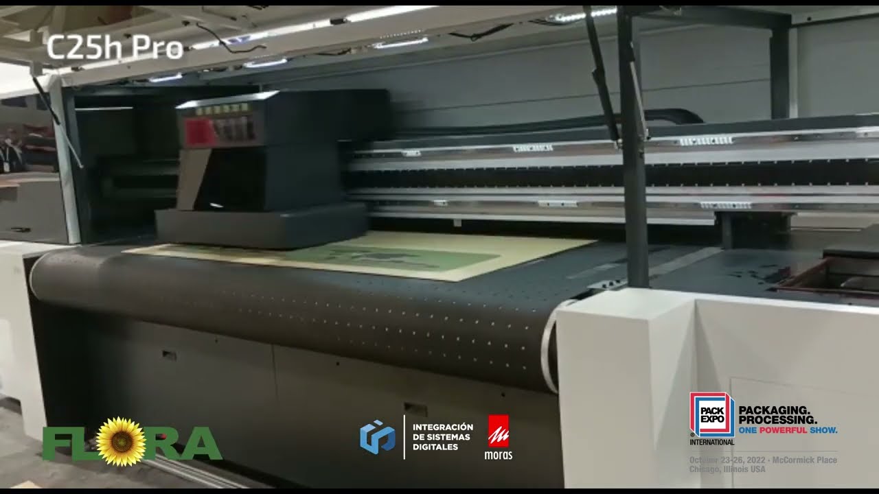 Flora C25h Pro en PACK EXPO 2022 Chicago - Integración de Sistemas Digitales S.A.